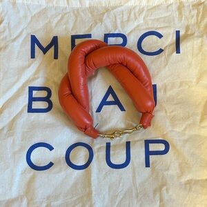 Clare V twisted top handle